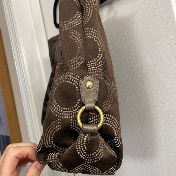 Beautiful Chocolate Brown Coach Purse - Picture 5 of 17